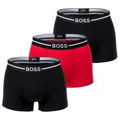 Boss Boxer »Herren Boxer Shorts, 3er Pack - Trunks, Logobund,« Schwarz#ft5_slash#Rot, Schwarz#ft5_slash#Orange#ft5_slash#Weiß, Schwarz#ft5_slash#Grün#ft5_slash#Blau, Dunkelgrün#ft5_slash#Schwarz -Hugo Boss Verkäufe cbd32491 739b 5ea7 b111 a3f818ec1d81