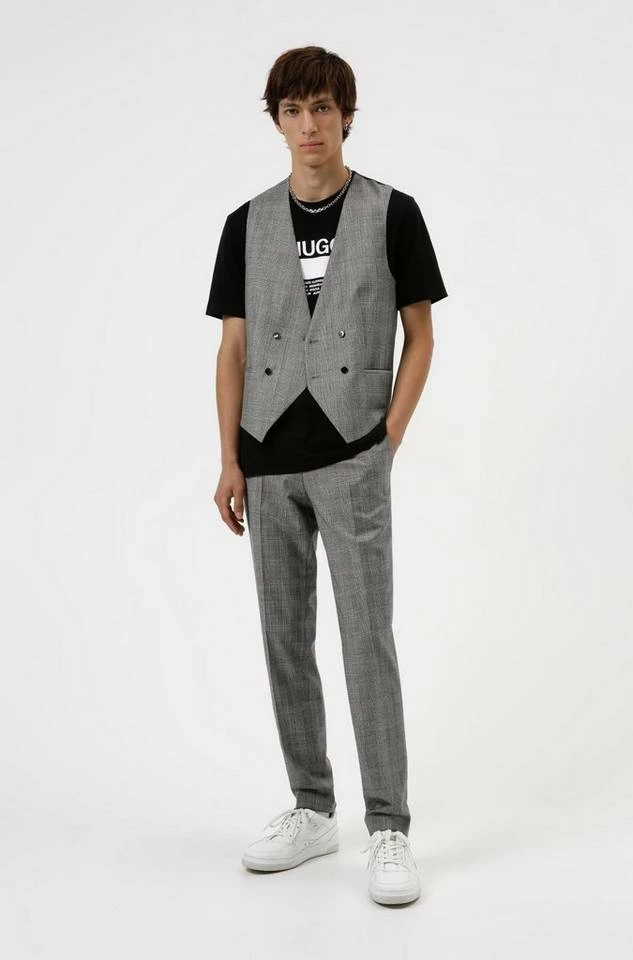 Boss T-Shirt »T-Shirt aus Baumwoll-Jersey mit Manifesto-Logo« (1-tlg) 2 Boss T-Shirt »T-Shirt aus Baumwoll-Jersey mit Manifesto-Logo« (1-tlg) – Bild 2