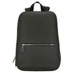 Boss Laptoprucksack »Crosstown Rucksack M 39 cm Leder«