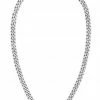Boss Edelstahlkette »CHAIN LINK, 1580142, 1580143« Edelstahlfarben, Schwarz