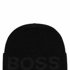 Boss Beanie »Nebbiolino« Schwarz, Grau -Hugo Boss Verkäufe d6e7a2ed a1a8 55c5 9765 b1f4f315e754