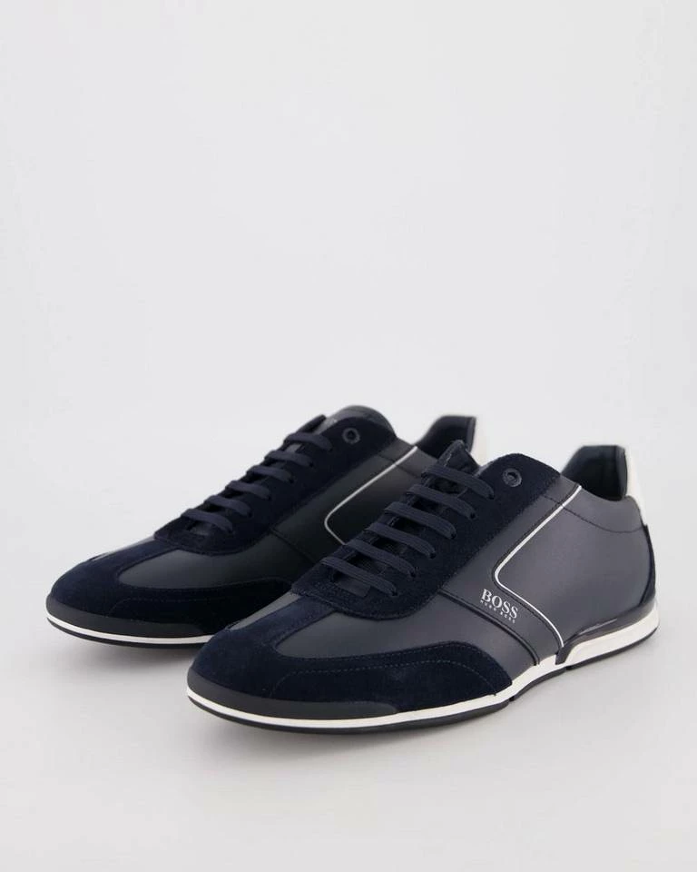 Boss »Herren Sneaker "Saturn_lowp_ital"« Sneaker Weiss (10), Marine (52) 3 Boss »Herren Sneaker "Saturn_lowp_ital"« Sneaker Weiss (10), Marine (52) – Bild 3