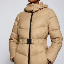 Boss Daunenmantel »Daunenmantel Pamaxi« Beige (277), Beige, Schwarz -Hugo Boss Verkäufe da8f2fda 6fd1 5d05 886a 3b977c22f883