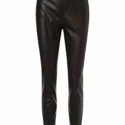 Boss Röhrenhose »C_Taslima« Schwarz, Aubergine