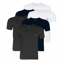 Boss Unterziehshirt »Business T-Shirts« (6 Stück), mit fein geripptem Rundhalsausschnitt 999 black#ft5_slash#grey#ft5_slash#white, 497 blue#ft5_slash#grey#ft5_slash#black, 001 black, 100 white 47 Boss Unterziehshirt »Business T-Shirts« (6 Stück), mit fein geripptem Rundhalsausschnitt 999 black#ft5_slash#grey#ft5_slash#white, 497 blue#ft5_slash#grey#ft5_slash#black, 001 black, 100 white -Hugo Boss Verkäufe de370ba4 8697 524e 9175 af36cc8060dc