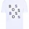 Boss T-Shirt »Tessler 171« Mais, Weiß