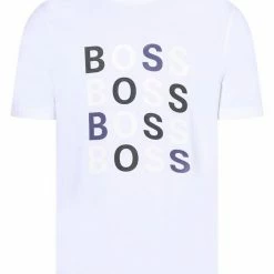 Boss T-Shirt »Tessler 171« Mais, Weiß