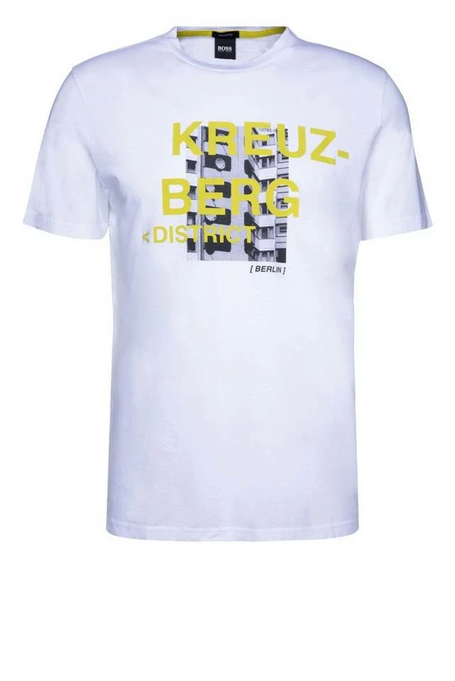 Boss T-Shirt »T-Shirt TCity« Weiß (100), Naturweiß (103) 5 Boss T-Shirt »T-Shirt TCity« Weiß (100), Naturweiß (103) – Bild 5