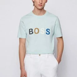 Boss T-Shirt »T-Shirt Tiburt« Hellblau (452), Weiß (100) 15 Boss T-Shirt »T-Shirt Tiburt« Hellblau (452), Weiß (100) -Hugo Boss Verkäufe dfdfce51 1a68 5611 9bd6 76211ee76fd2
