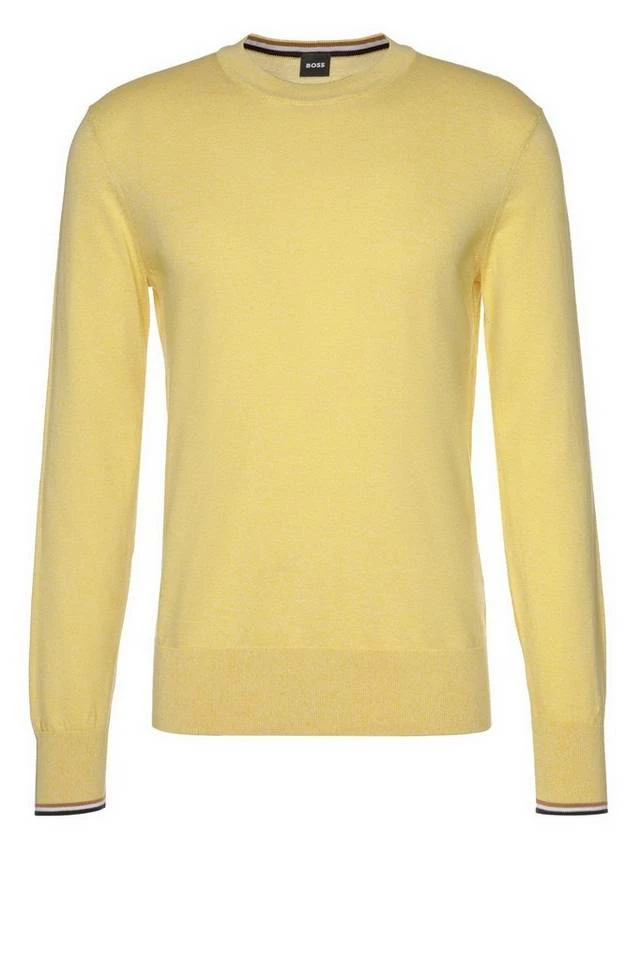 Boss Strickpullover »Pullover Ebello« Lila (690), Gelb (747), Schwarz (001) 1 Boss Strickpullover »Pullover Ebello« Lila (690), Gelb (747), Schwarz (001)