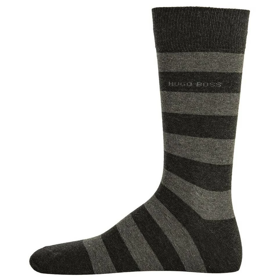 Boss Kurzsocken »Herren Socken 2er Pack - Kurzsocken, Block Stripe« Dunkelblau, Schwarz, Dunkelgrau 3 Boss Kurzsocken »Herren Socken 2er Pack - Kurzsocken, Block Stripe« Dunkelblau, Schwarz, Dunkelgrau – Bild 3
