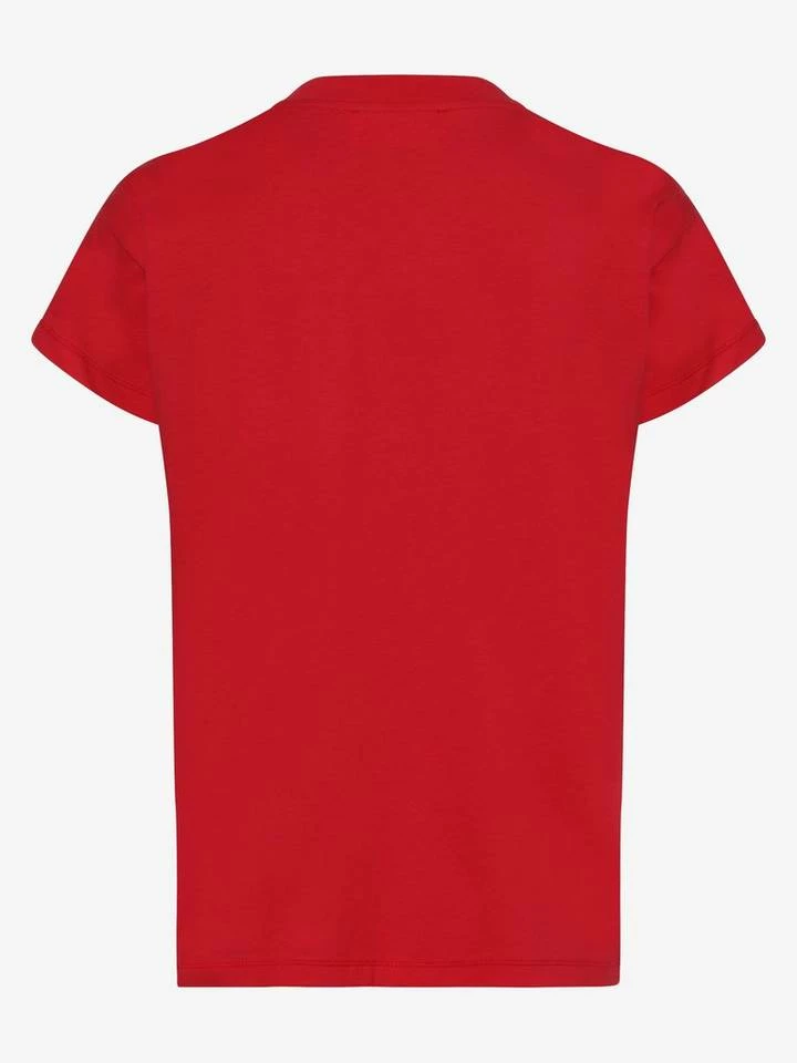 Boss T-Shirt Weiß, Himbeer 2 Boss T-Shirt Weiß, Himbeer – Bild 2