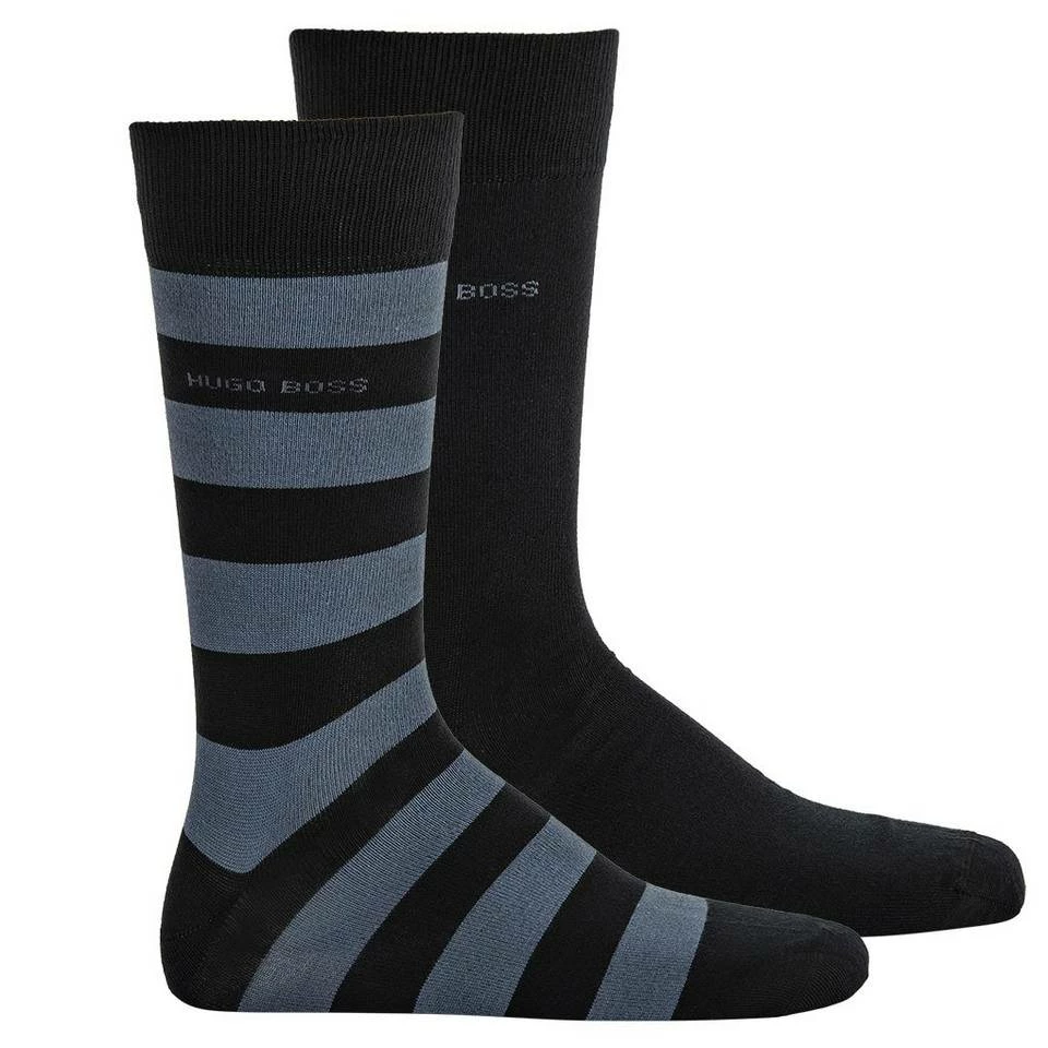Boss Kurzsocken »Herren Socken 2er Pack - Kurzsocken, Block Stripe« Dunkelblau, Schwarz, Dunkelgrau 6 Boss Kurzsocken »Herren Socken 2er Pack - Kurzsocken, Block Stripe« Dunkelblau, Schwarz, Dunkelgrau – Bild 6