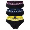 Boss Slip »Herren Slips, 3er Pack - Briefs, Logobund, Cotton« Schwarz#ft5_slash#Grau#ft5_slash#Weiß, Schwarz#ft5_slash#Grau#ft5_slash#Lila, Schwarz