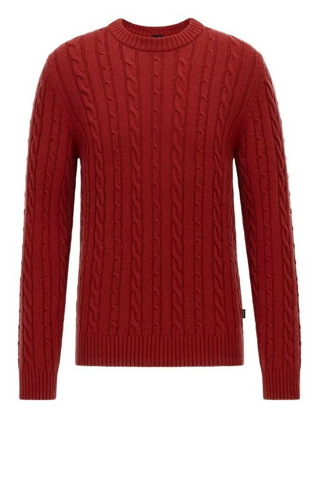 Boss Strickpullover »Pullover Namazio« Dunkelrot (611), Naturweiß (131), Dunkelblau (404) 10 Boss Strickpullover »Pullover Namazio« Dunkelrot (611), Naturweiß (131), Dunkelblau (404) – Bild 10