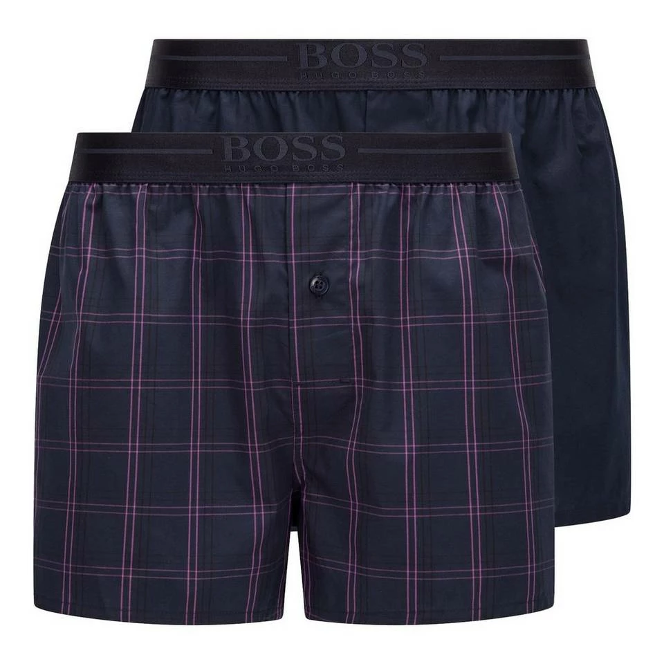 Boss Boxershorts »Woven Boxer EW« (2 Stück) Web-Boxer Pyjama Short Baumwollpopeline Dunkelblau, Hellrot, Dark Blue (403), Light-Pastel Red (630) 10 Boss Boxershorts »Woven Boxer EW« (2 Stück) Web-Boxer Pyjama Short Baumwollpopeline Dunkelblau, Hellrot, Dark Blue (403), Light-Pastel Red (630) – Bild 10