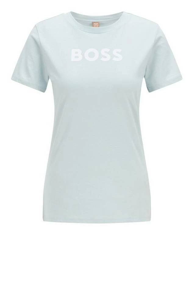 Boss T-Shirt »T-Shirt C_Elogo« Weiß (100), Beige (260), Blau (417) 12 Boss T-Shirt »T-Shirt C_Elogo« Weiß (100), Beige (260), Blau (417) – Bild 12
