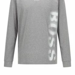 Boss Longsleeve »Langarmshirt Tecargo« Grau (041), Weiß (100)