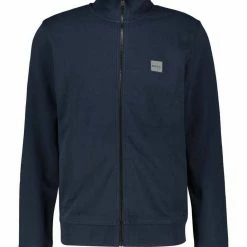 Boss Sweatjacke »Herren Sweatjacke ZESTART 1« Schwarz (15), Darkblue (83)