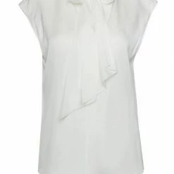 Boss Klassische Bluse »Seidenbluse Ibowa« Schwarz (001), Naturweiß (112) -Hugo Boss Verkäufe f9a914de 075b 56c5 a138 a3a9bf705d22