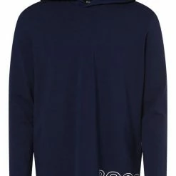 Boss Pyjama 001 black, 424 medium blue