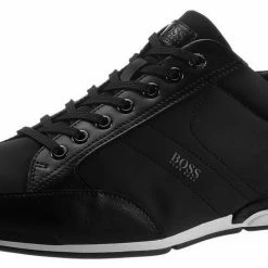 Boss »Saturn Lowp« Sneaker mit feinem Boss Logo Weiß, Schwarz, Weiß (100) -Hugo Boss Verkäufe ff3e3e47 1883 5327 b309 c9d9e3be23aa